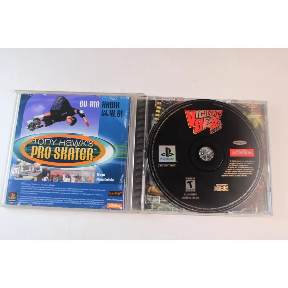 Vigilante 8 2nd Offense (Sony PlayStation 1, 1998 PS1) Complete Tested